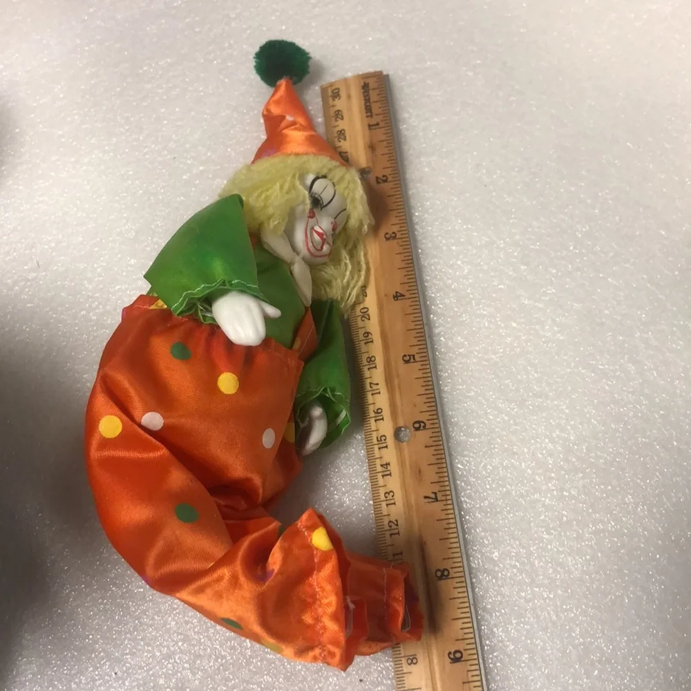 Vintage clown decor-3 pcs